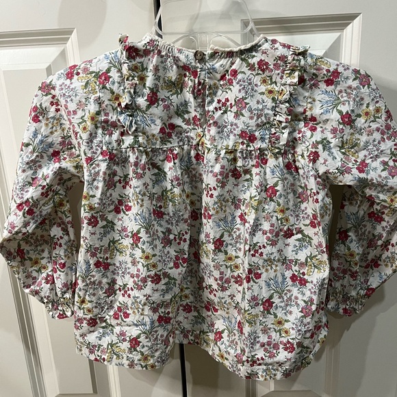 Kids Virgil kids brand long sleeve floral print shirt - Picture 3 of 4